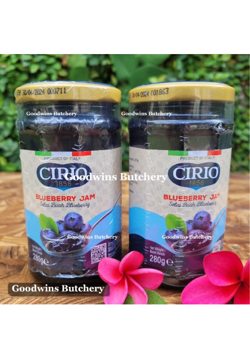 Jam selai Italy CIRIO BLUEBERRY 280g